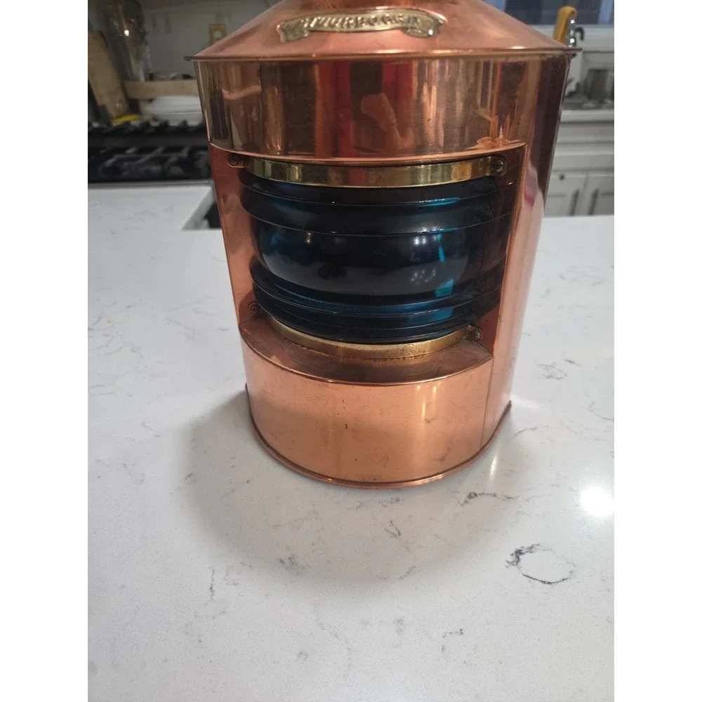 Vintage DHR Holland Stuurboord & Bakboord Nautical Lantern